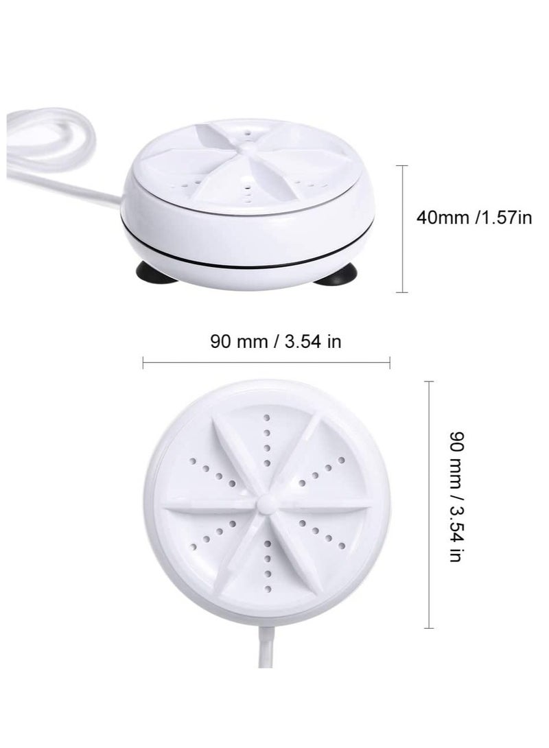 غسالة ميني دوارة بتقنية الموجات فوق الصوتية - Image 2