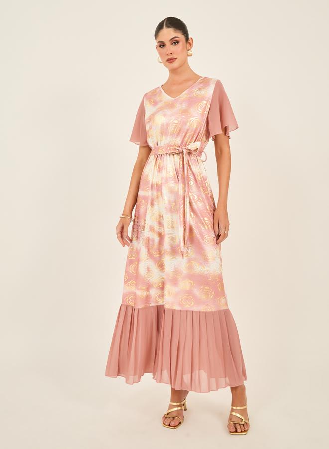 Styli Floral Print Dress  - Image 1