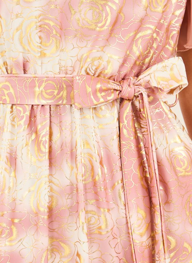 Styli Floral Print Dress  - Image 4