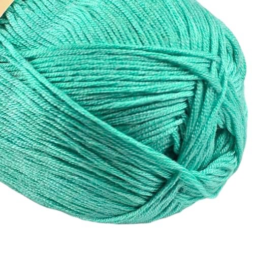 Yonkey Monkey 10-Pack of Yonkey Monkey 500 Grams Yarn - 70% Rayon derived from Bamboo, 30% Cotton - Imported - Light Green 9071 - Image 3