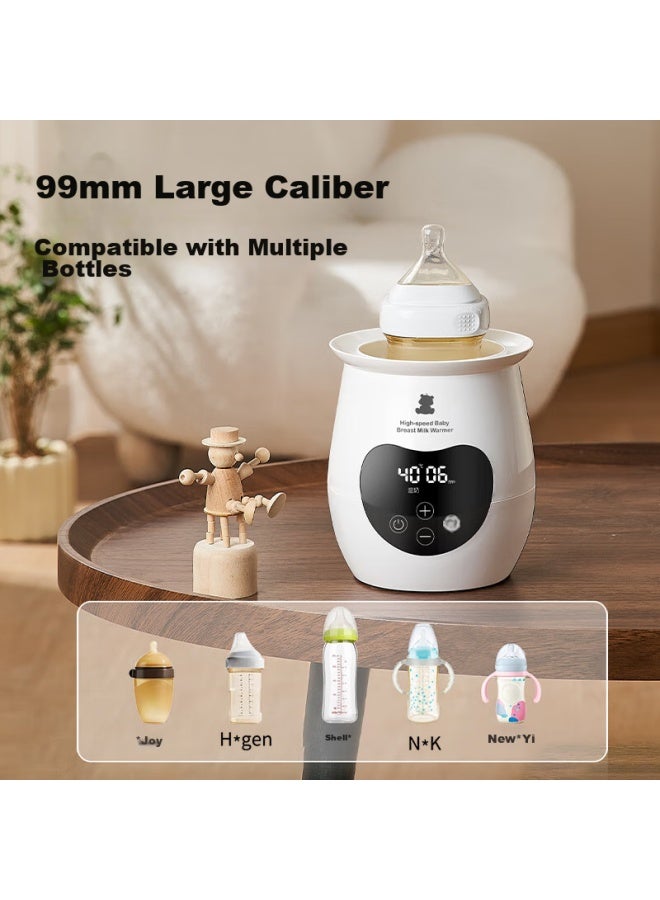 Snow Bear Snowbear Baby Milk Warmer, Constant Temperature Milk Warmer, Breast Milk Thawing, Bottle Milk Warmer, Multifunctional Heating For Baby Food - 5062 - Image 3