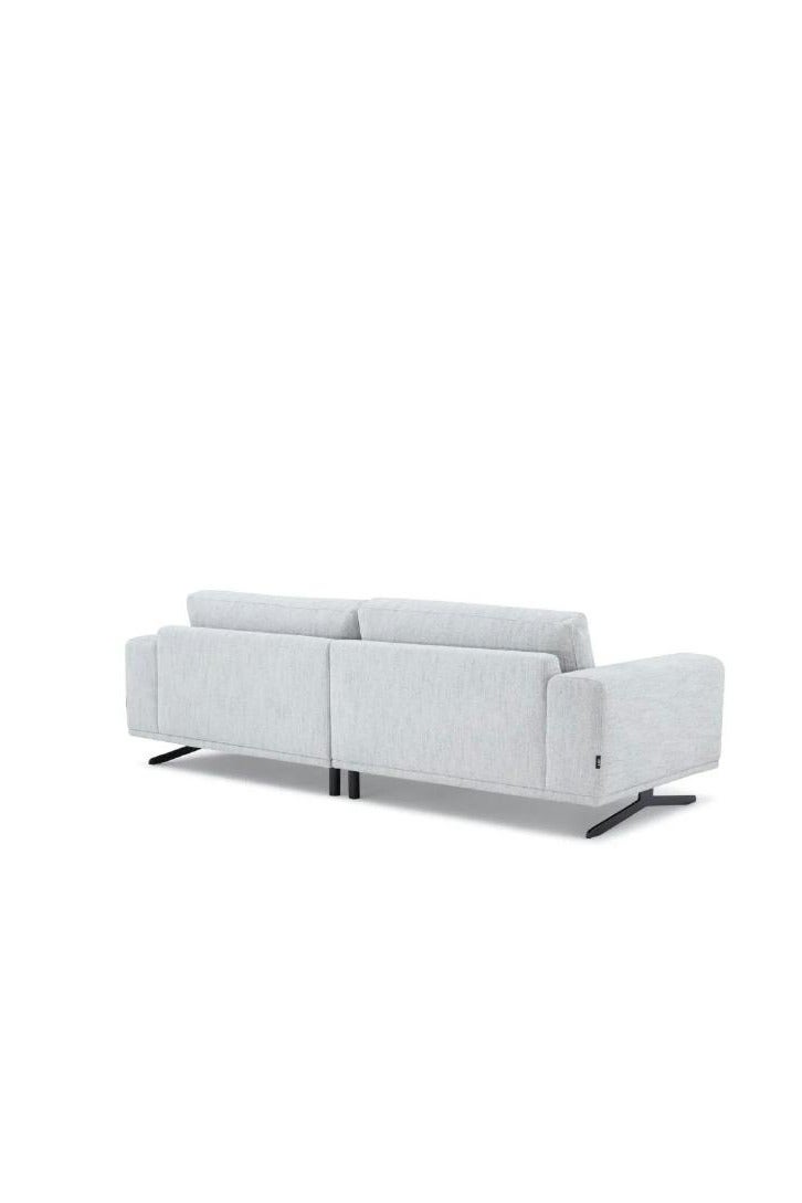 LOFT WONDER,SOFA SET,3+2 SEATER,230/260X101X84CMS,living room,LIGHT GREY,BLACK K -LEG/EASY3 - Image 5