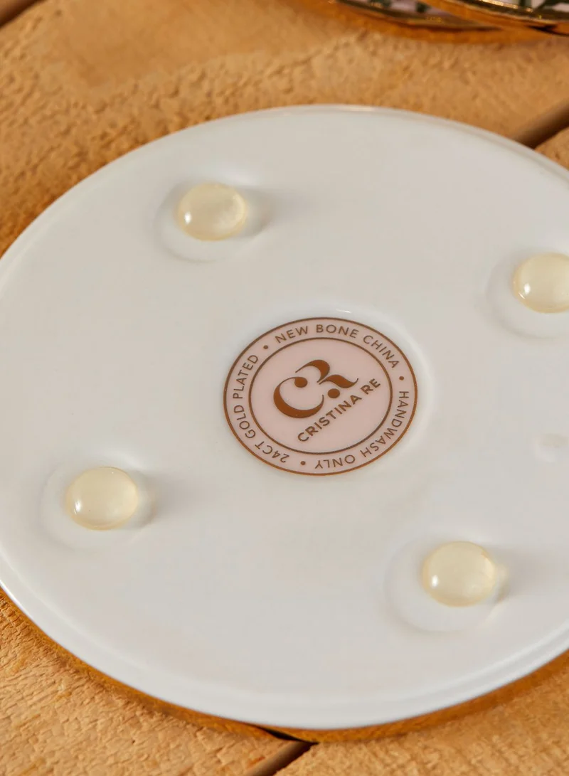 Cristina Re Set of 4 Belle De Fleur Drink Coasters
