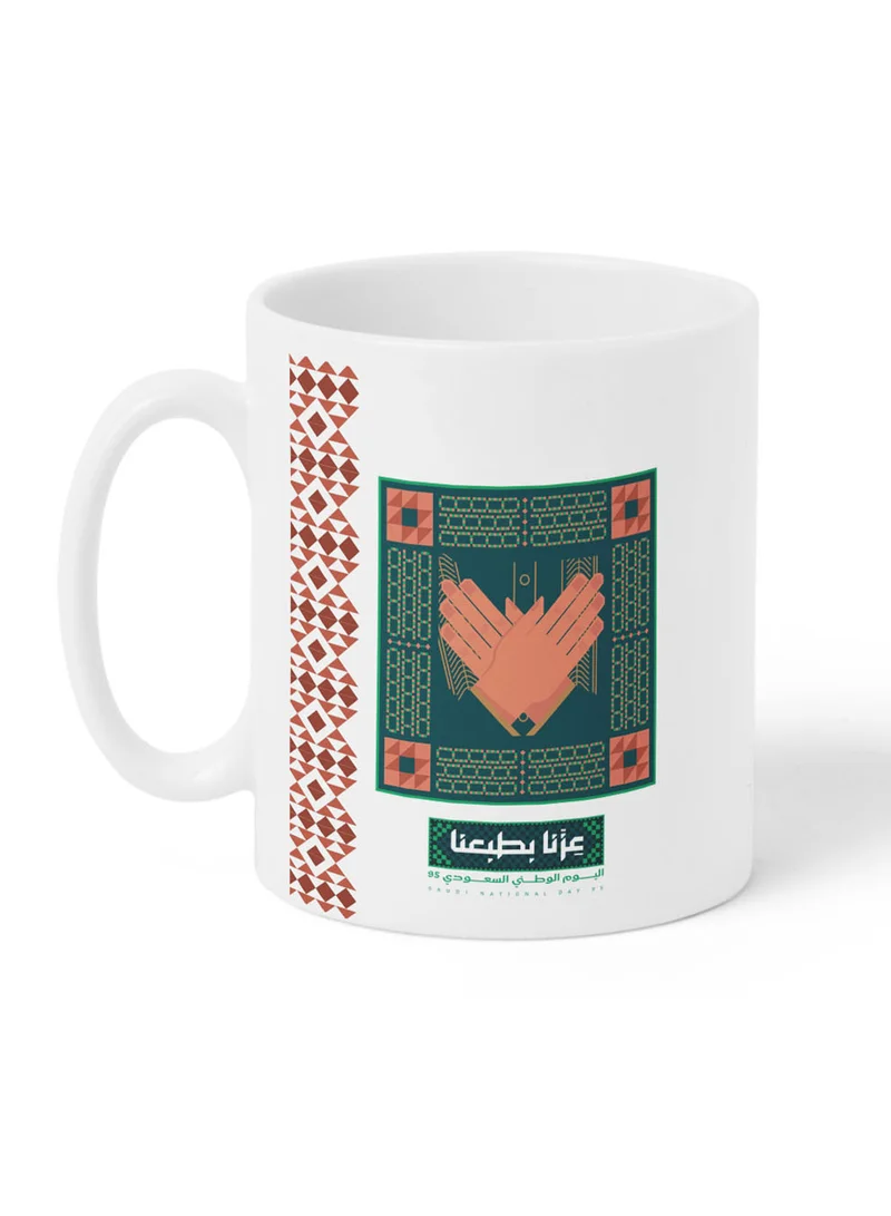LOWHA Ceramic 11 oz Mug for Saudi National Day