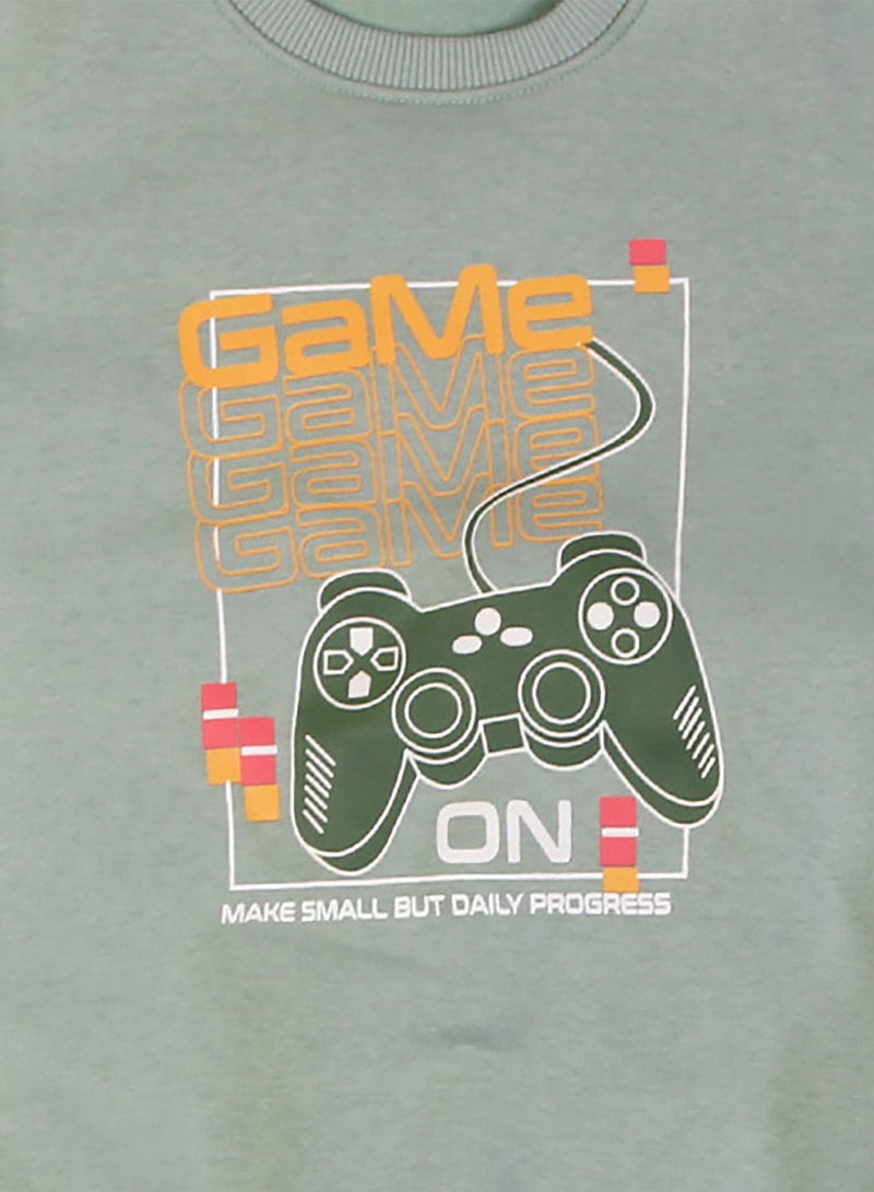 زيركون بيجامة شتوي اولادي - 3108 - Image 2