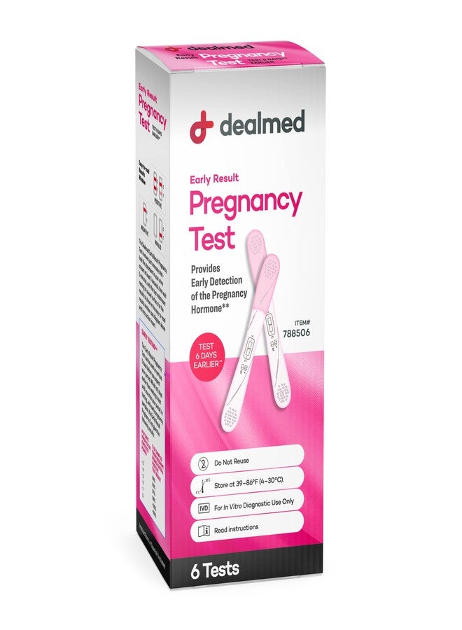 Quicktest Midstream Dealmed Dealmed Early Result Pregnancy Test, Individually Packaged ...