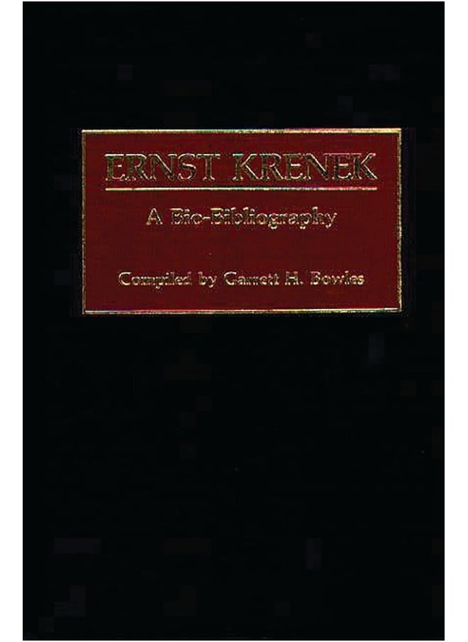 null - Ernst Krenek: A Bio-Bibliography - Image 1