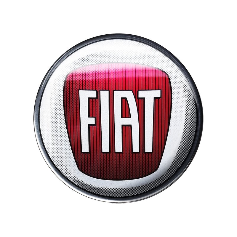 Fiat 21223 Official 3D Sticker Logo 48 mm