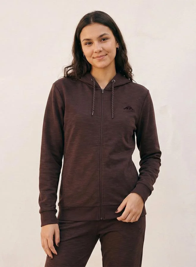 KAPPA WOMEN FULL ZIP HOODIE