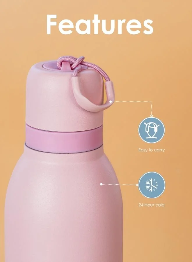 Casa Quesera  SNAPTRON® QUICKSIP TWIST Insulated Stainless Steel Bottle  | Best Price UAE