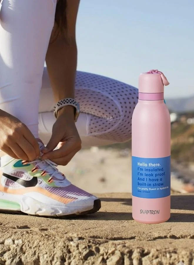 Casa Quesera  SNAPTRON® QUICKSIP TWIST Insulated Stainless Steel Bottle  | Best Price UAE