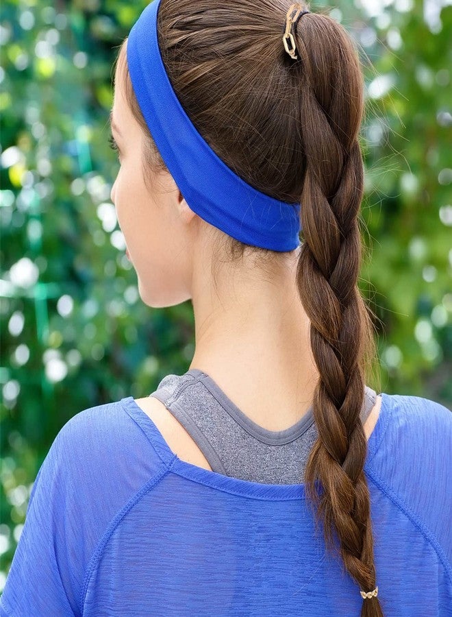 KaiLeQi Gold Silver Bracelet Hair Ties for Women (GOLD) - Image 3