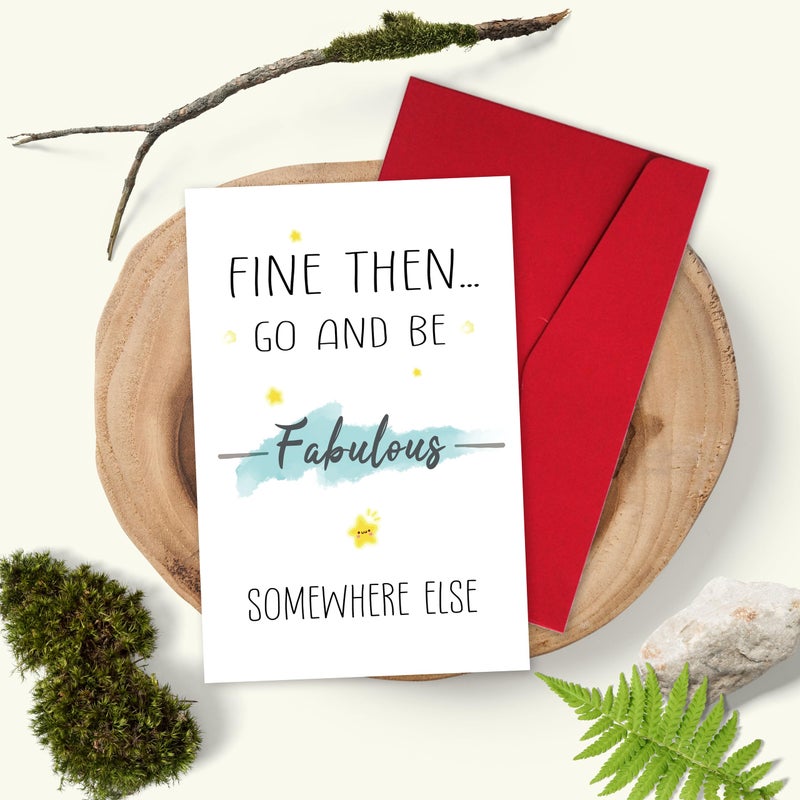 Bewoow Good Luck Gifts for Coworker, Funny Farewell Card for Leaving Colleague, Sassy Goodbye Gift for Women, We Will Miss You Office Card for Coworkers, Humorous Going Away Gifts - Image 5