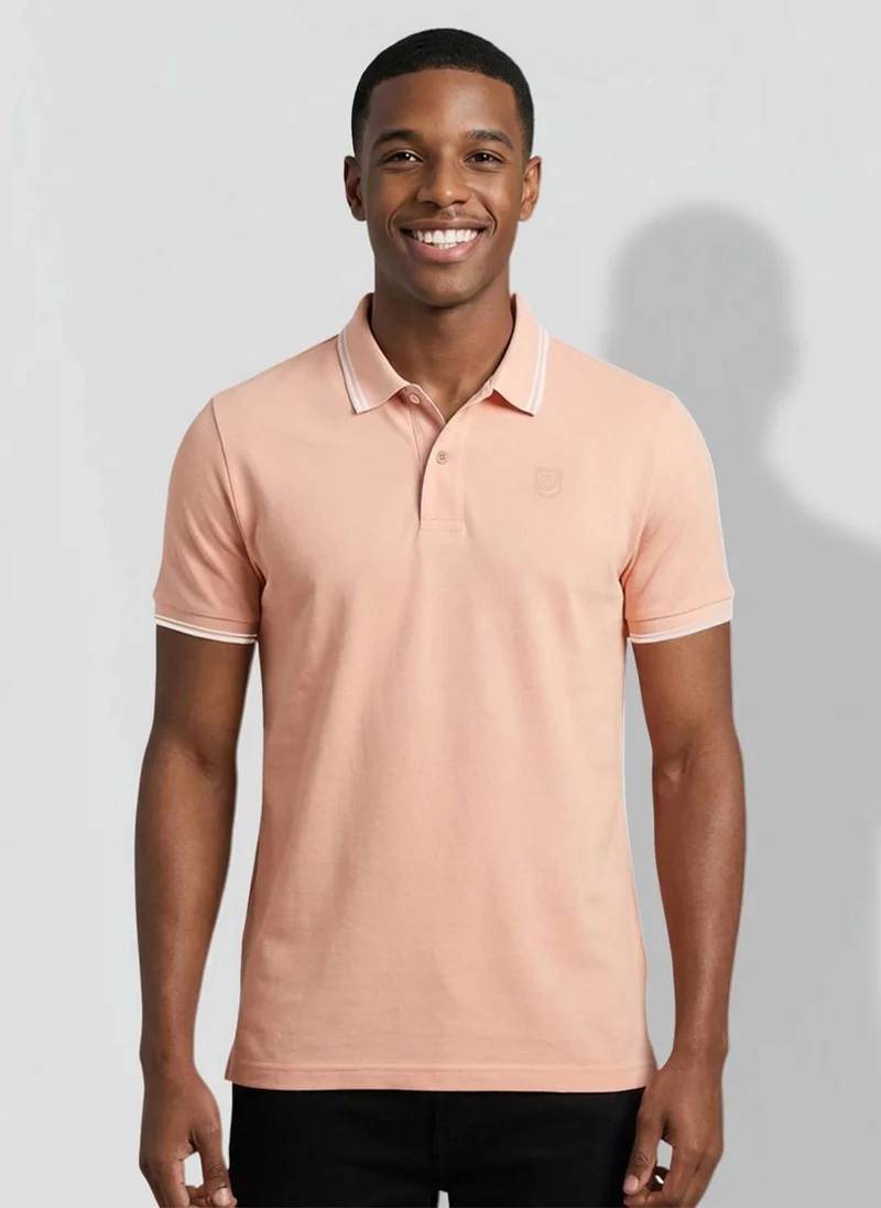 Being Human Men Polo Collar T-shirt