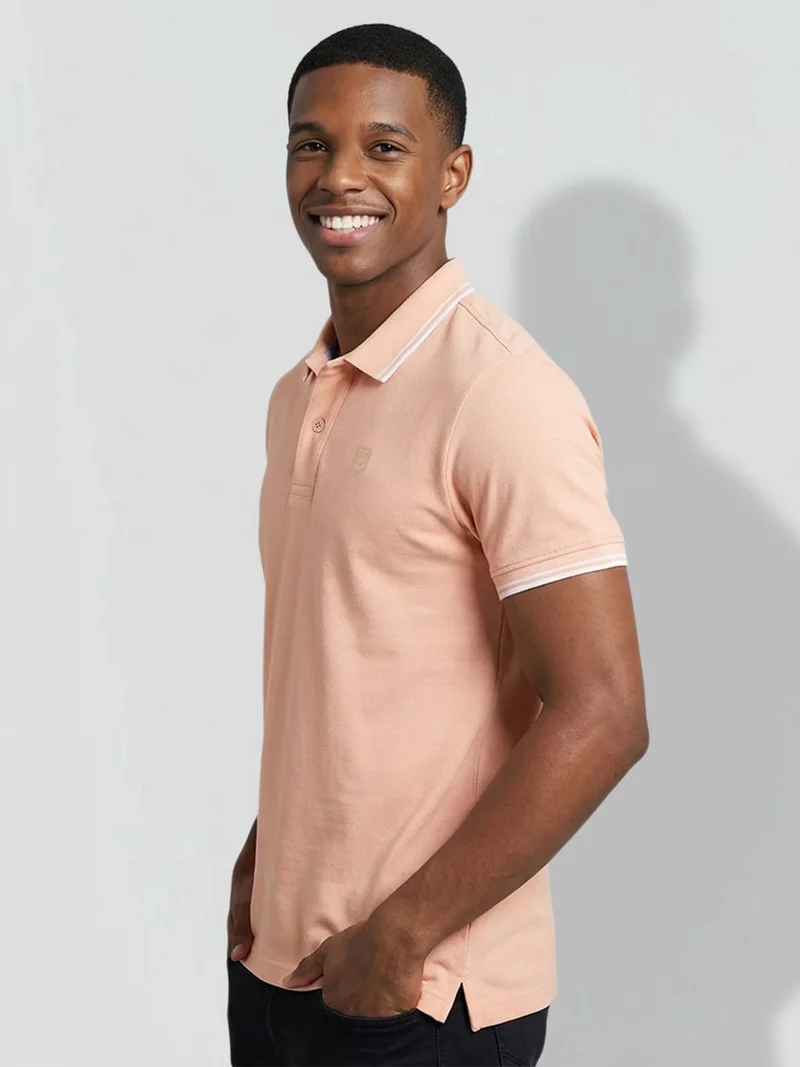 Being Human Men Polo Collar T-shirt