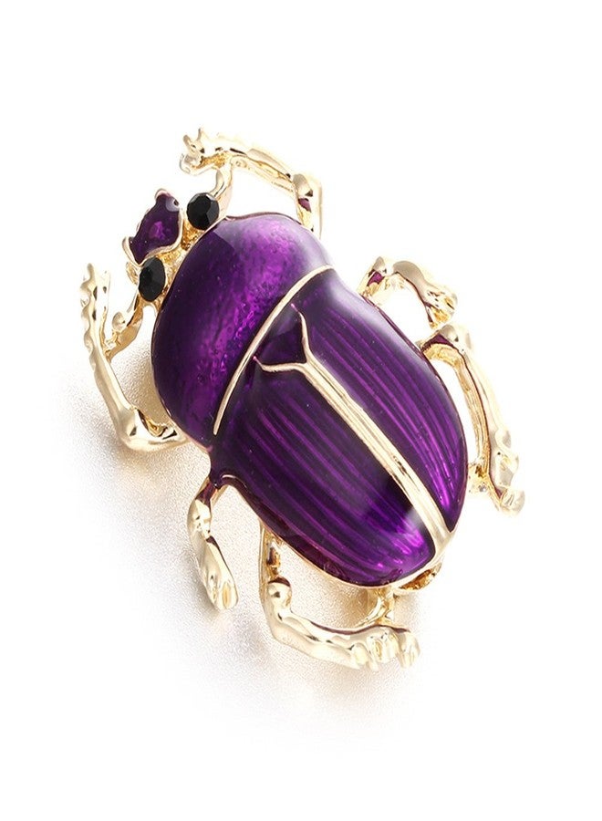 MINGHUA Retro Beetle Collar Brooches Insect Lapel Pin for Men Women Clothing Decorations - Image 3