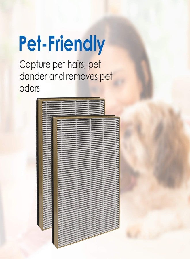 Flintar TT-AP002 Replacement Filter, Compatible with Tao Tronics TT-AP002 Air Purifier and VAVA VA-EE008 Air Purifier, 3-in-1 H13 Grade Air Filter, 2-Pack - Image 4