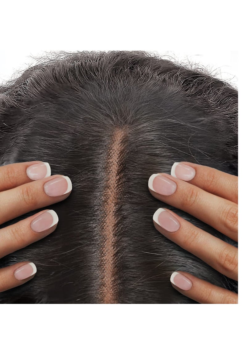 STUDIO LIMITED STUDIO LIMITED Fake Scalp Tape Lace Wig Grids and Knots Eraser Silicone Melting Tape, Bye Bye Lace Grid HD Natural Hide Cover Skinlike Durable Breathable Reusable Ultra-Thin Non-Slip Tape (Natural) - Image 3