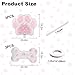 Villorem Pink Dog Paw Balloons Bone Balloons Dog Party Decorations Paw Print Balloon for Baby Shower Birthday Pets Party Decorations 6 Pcs - Image 4