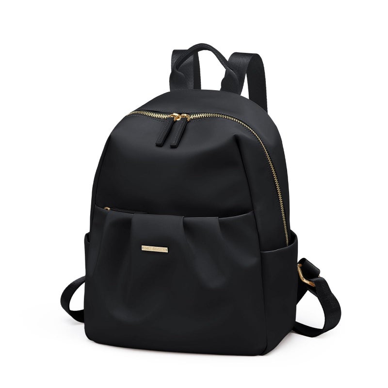 GOLF QUALITY Backpack for Women Small Cute Backpack Purse Lightweight Casual Daypack Backpack for Travel Mini Backpacks for Ladies College Work97InchBlack - Image 2