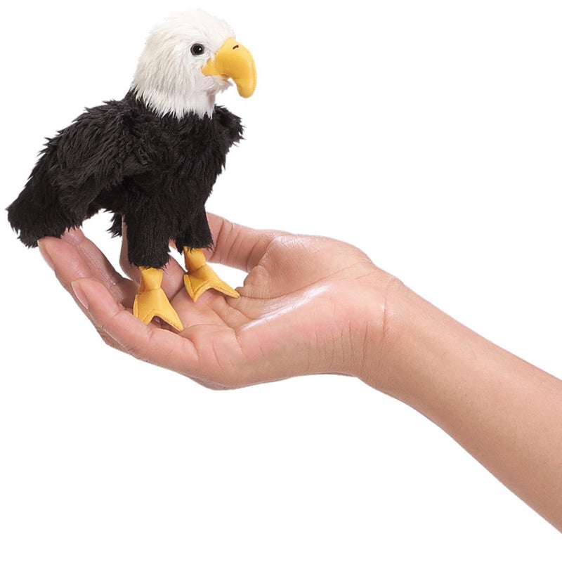 Folkmanis Mini Eagle Finger Puppet - Image 2