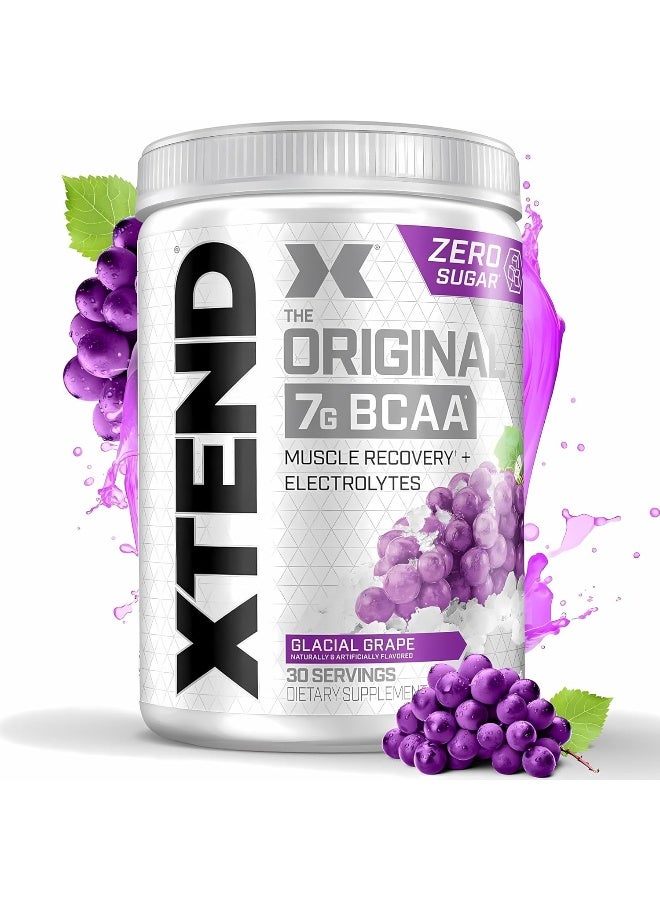 XTEND Glacial Grape Original BCAA Powder 390g 30 Servings