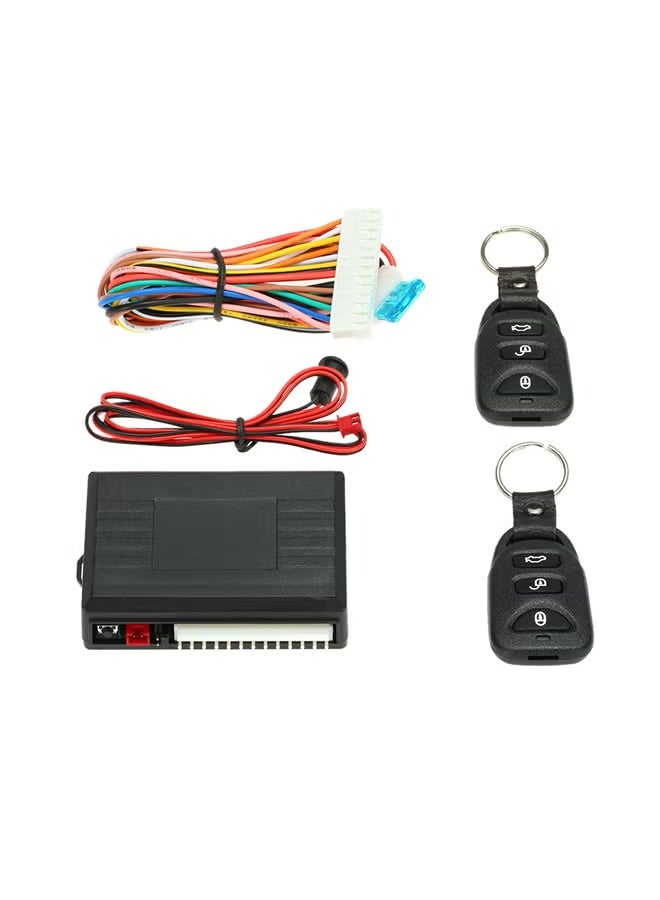 Classic Universal Remote Central Control Box Kit Car Door Lock Keyless Entry System with Trunk Release Button - Image 1