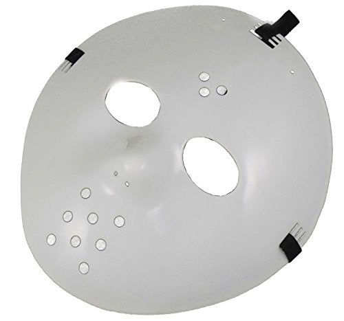 Empire Magic Loftus Star Power Adjustable Jason Hockey Face Mask, White, One-Size - Image 5