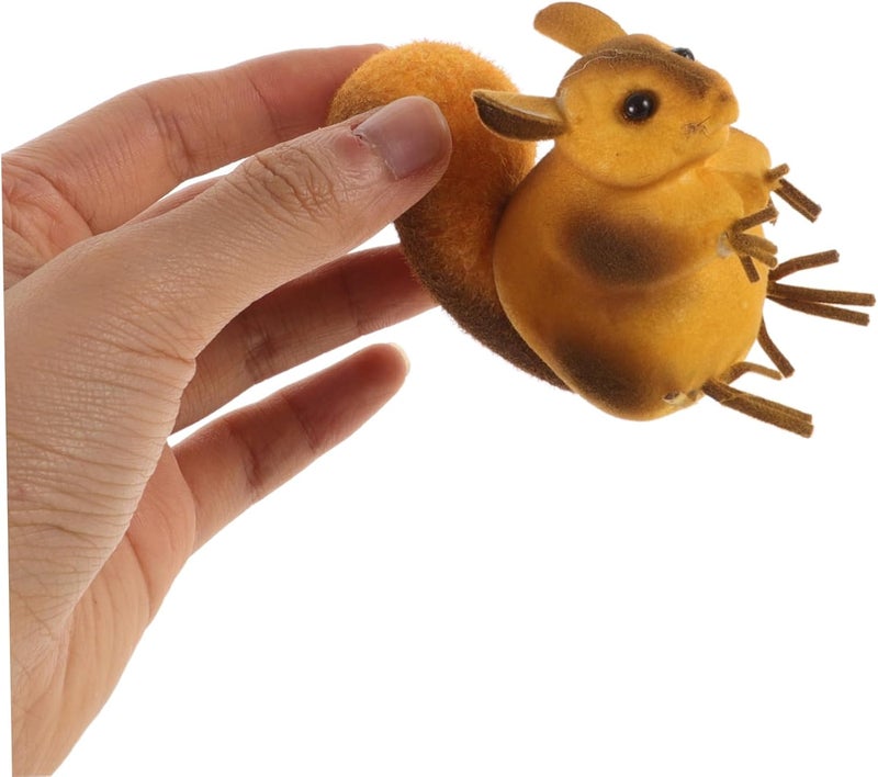 Cute Squirrel Car Antenna Topper Playful Exterior Ornament for Vehicle Decor Easy to Install Decoration for All Weather Conditions Unique Squirrel Decor for Car Lovers - Image 4
