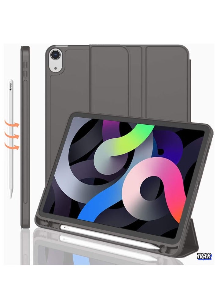 TIGER iPad Air 13 Inch Case M2 2024 – Smart iPad Case with Pencil Holder, Supports Pencil Pro & Pencil (USB-C), Touch ID, Auto Wake/Sleep Feature – Premium Protection for iPad Air M2 2024 - Image 1