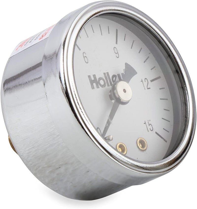 Holley 26-500 Mechanical Fuel Pressure Gauge - Image 3