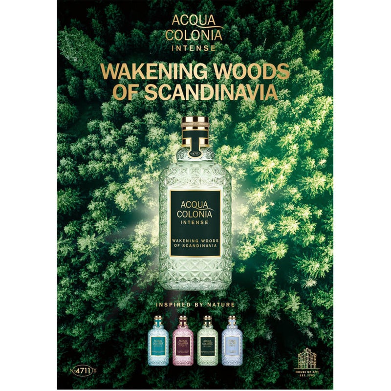 4711 Acqua Colonia Intense Wakening Woods Of Scandinavia by Muelhens for Unisex - 5.7 oz EDC Spray - Image 5