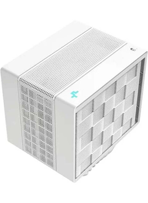 DeepCool Assassin 4S CPU Cooler, 140mm True FDB Fan, 7x 6mm Heatpipes, 1800 RPM Fan Speed, 61.25 CFM Airflow, 6-Pole Fan Motor, 4-pin PWM Connector, 164mm Height, White | R-ASN4S-WHGPMN-G