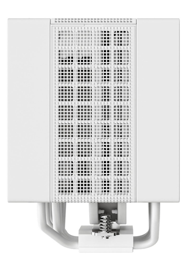 DeepCool Assassin 4S CPU Cooler, 140mm True FDB Fan, 7x 6mm Heatpipes, 1800 RPM Fan Speed, 61.25 CFM Airflow, 6-Pole Fan Motor, 4-pin PWM Connector, 164mm Height, White | R-ASN4S-WHGPMN-G