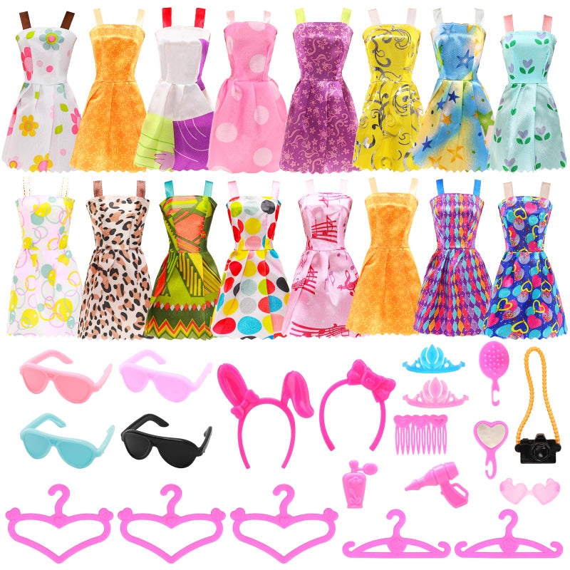 باروا طقم ملابس وإكسسوارات للدمى مكون من 32 قطعة - Image 5