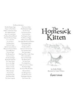 The Homesick Kitten  - Image 1