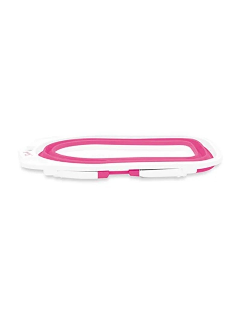 Portable foldable baby bathtub, pink - Image 2