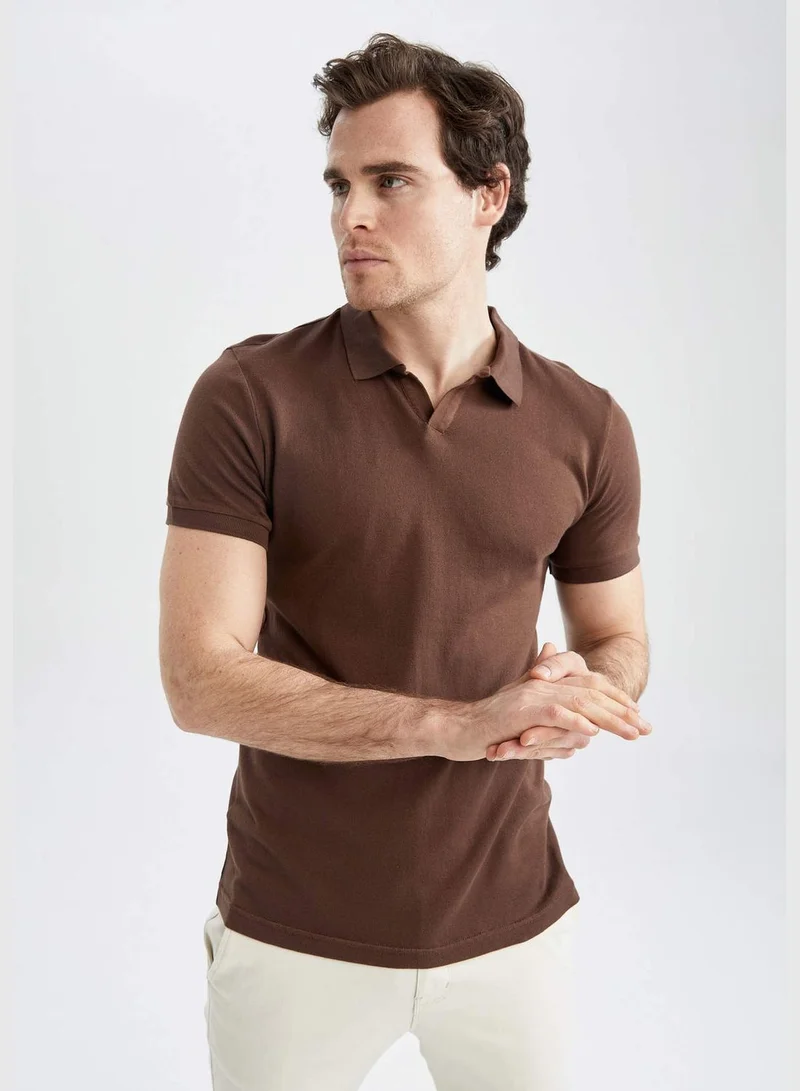 DeFacto Basic Slim Fit Polo Shirt