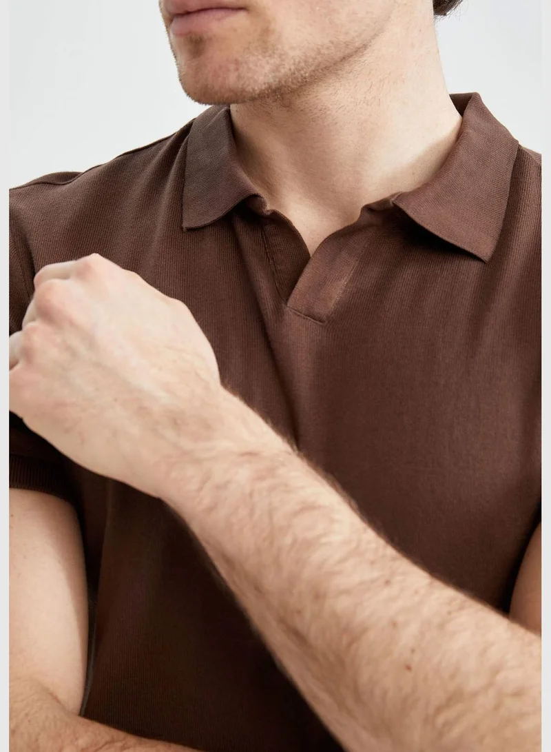 DeFacto Basic Slim Fit Polo Shirt