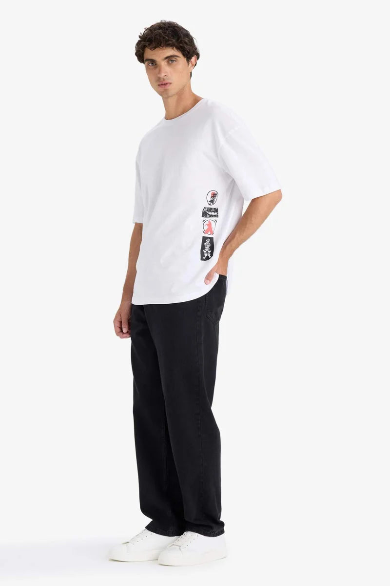 ديفاكتو Sergio Regular Fit Regular Waist Straight Leg Jeans