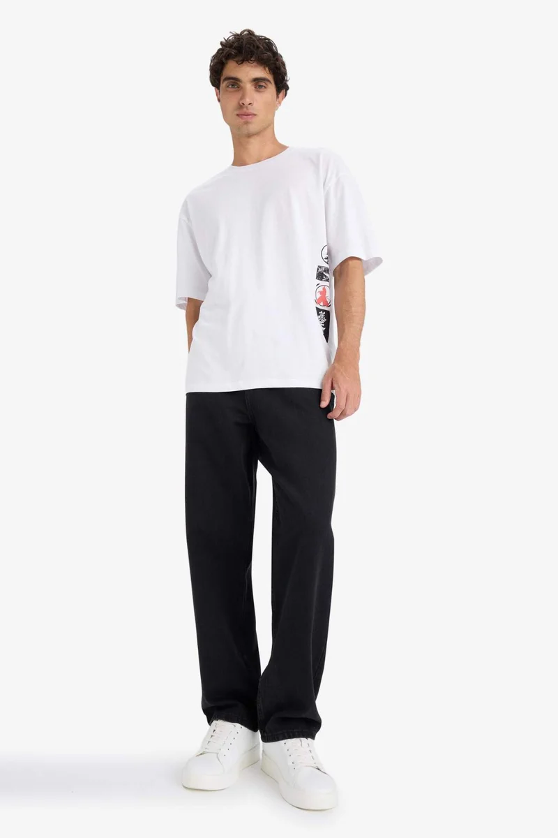 ديفاكتو Sergio Regular Fit Regular Waist Straight Leg Jeans