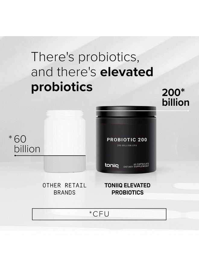 Toniiq 200 Billion Cfu Probiotics For Men 30 Verified Thirdparty Tested Strains Daily Men Probiotics Fully Shelfstable Probiotics For Men Digestive Health With Prebiotic Blend Men'S Probiotic Blend - Image 4