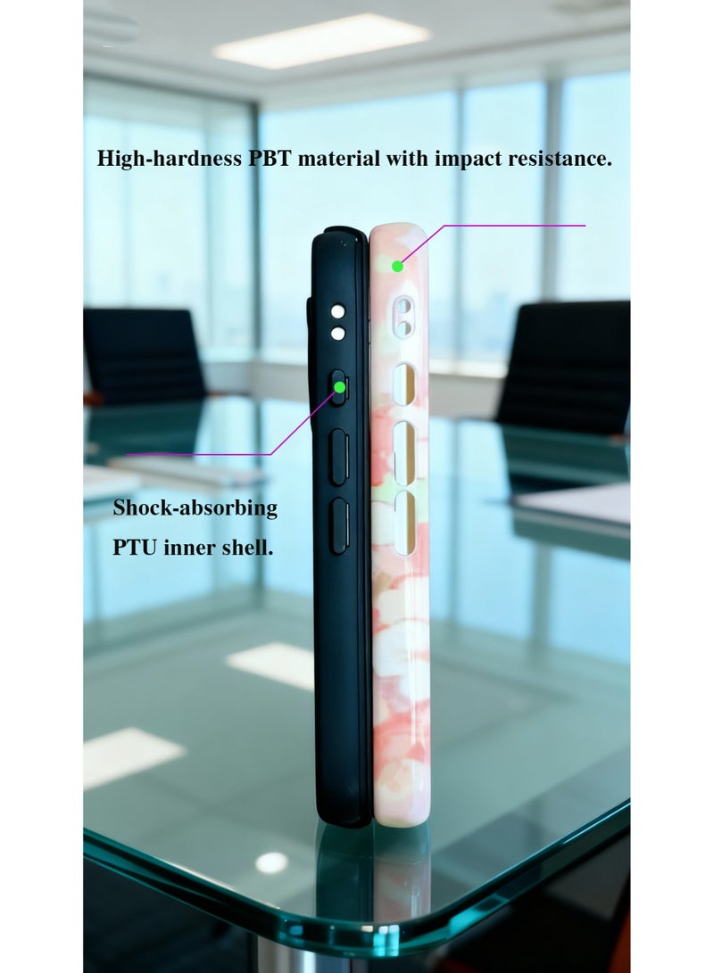 ThangCore Iphone17，3 in 1 PBT + TPU Overmolding Magnetic Creative Design Phone Case - Image 4