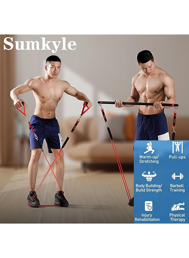 Sumkyle Resistance Bands for Working Out with Handles Suitable for Men and Women - Image 4
