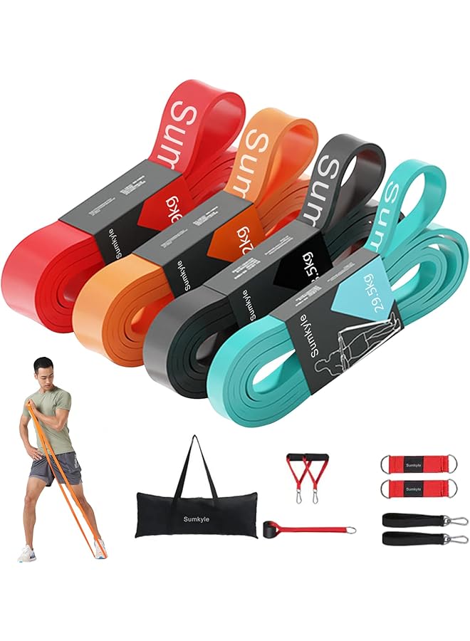 Sumkyle Resistance Bands for Working Out with Handles Suitable for Men and Women - Image 1