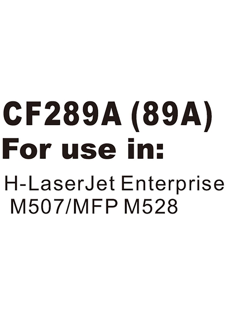 MKS - Toner Cartridge CF289A (89A) Compatible with HP LaserJet M507 / MFP M528 - Image 1
