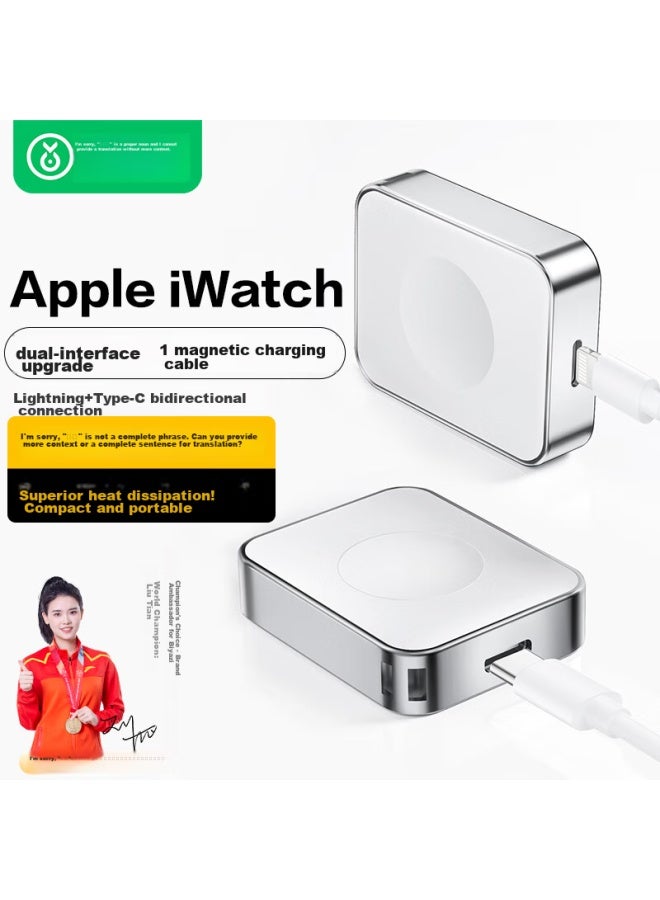 Biaze Biaze [fcc Certified] Apple Watch Charger, Magnetic Charging Dock For Iwatch, Magsafe Watch Charging Cable, Compatible With Apple Watch S10/9/ultra2/8/7/se  - Image 1