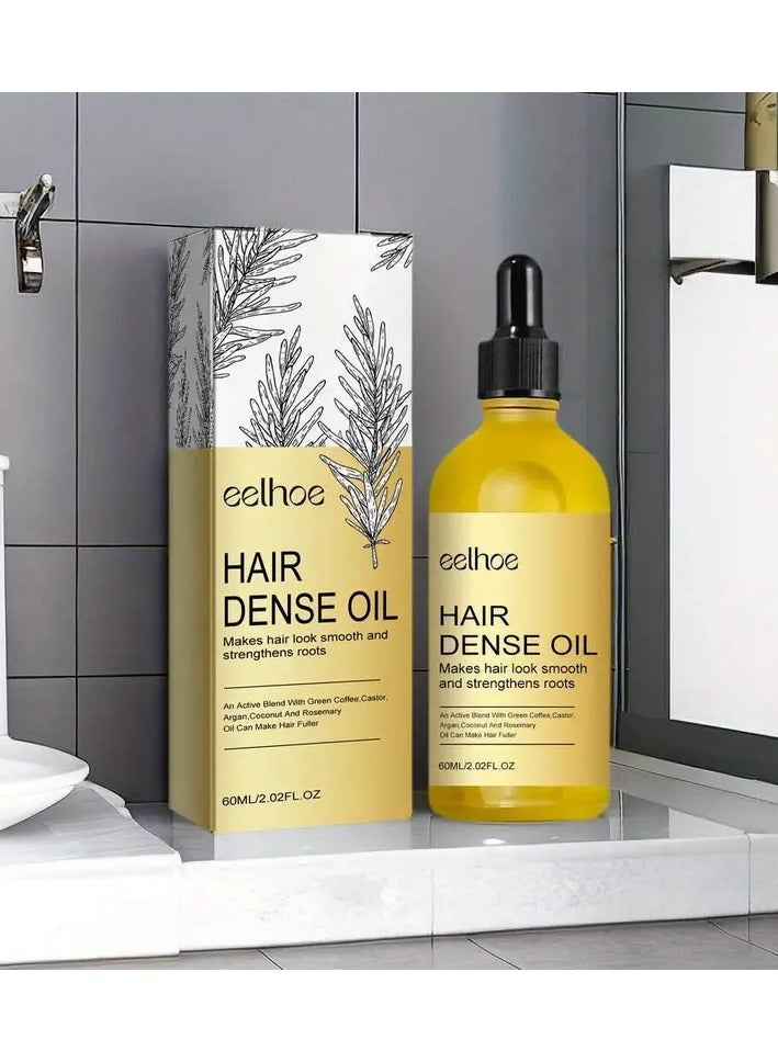EELHOE 60ml Rosemary Hair Care Essential Oil, Long-Lasting Fragrance, Making Hair Smoother And Easier To Comb, Long-Lasting Hydration, Deeply Moisturizes Hair And Scalp, Keeping Hair Hydrated And Soft - Image 5