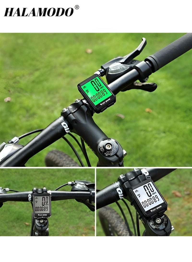 Speedometer Mountain Road Bicycle Backlight Riding Code Table Premium Waterproof Luminous Wireless Code Meter & Speedometer & Odometer for Men & Women