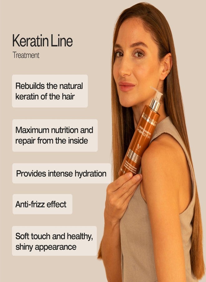 abril et nature - Professional Hairdressing Shampoo Keratin - Repairs and Restructures - For Dull Natural Hair - Ultra-Fast Action - Strengthening Treatment with Keratin - 250 ml - Image 3